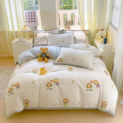 91家纺网 家纺一手货源 找家纺 （总）2024加厚棉加绒四件套A版全棉B版230克法莱绒全尺寸多规格