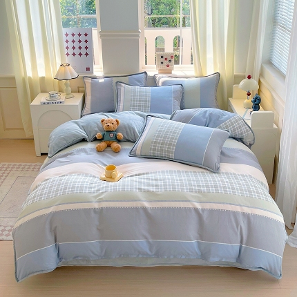 91家纺网 家纺一手货源 找家纺 （总）2024加厚棉加绒四件套A版全棉B版230克法莱绒全尺寸多规格