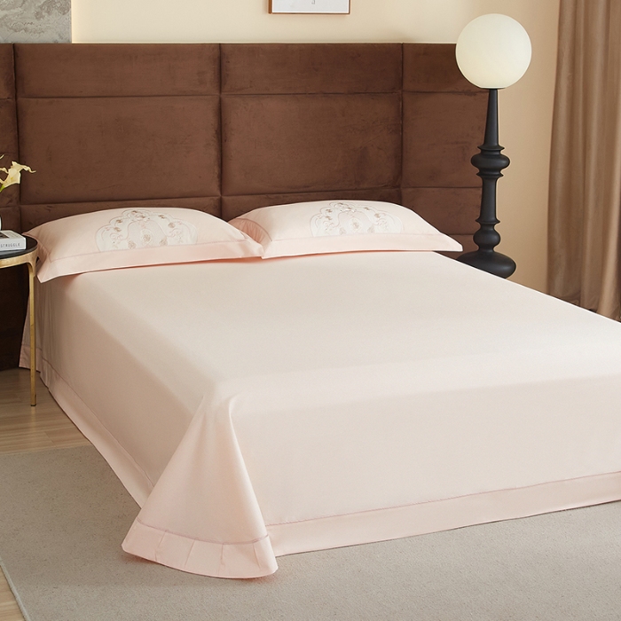 91家纺网 家纺一手货源 找家纺 50S50支长绒棉刺绣四件套专版花型独家特供直播爆款 维多利亚