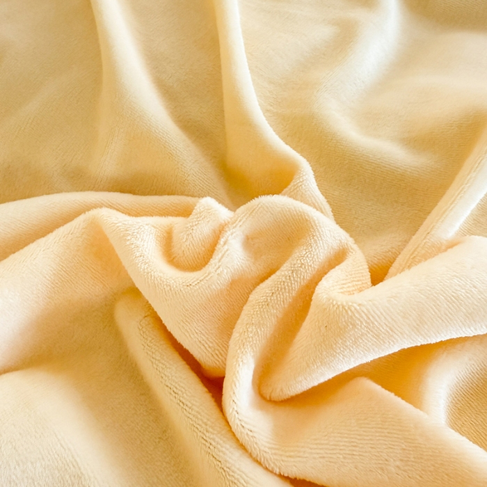 91家纺网 家纺一手货源 找家纺 漫布云2025秋冬新款11斤230g全消光牛奶绒夹棉床盖款四件套纯色蕾丝花边刺绣床裙款床盖 蝶恋花-嫩黄 