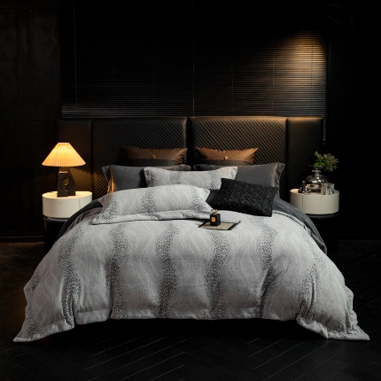 （总）控价 2025新款 专版花型 高克重240克全消光A类印花牛奶绒四件套-有风直播首选