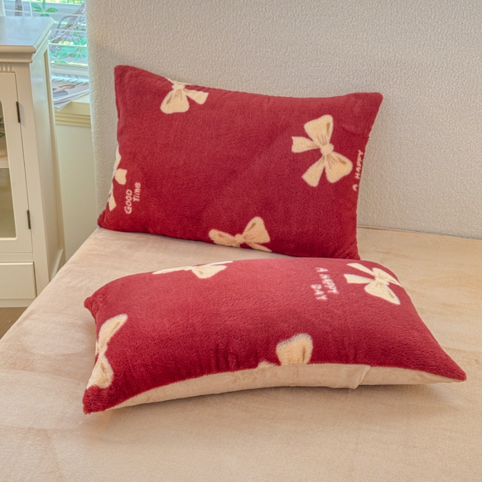 91家纺网 家纺一手货源 找家纺 （总）爱多多家居 2025新款印花美拉德兔毛印花四件套单被套