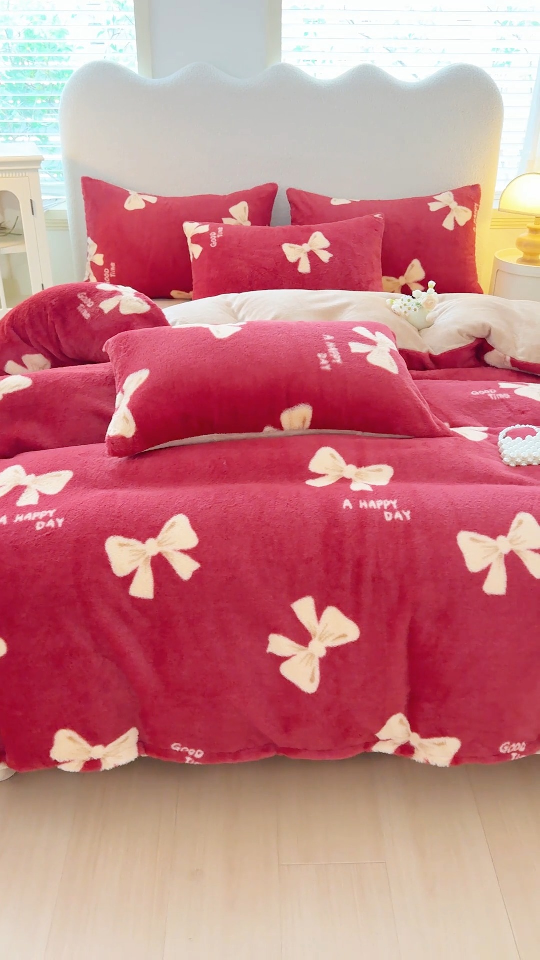 91家纺网 家纺一手货源 找家纺 （总）爱多多家居 2025新款印花美拉德兔毛印花四件套单被套