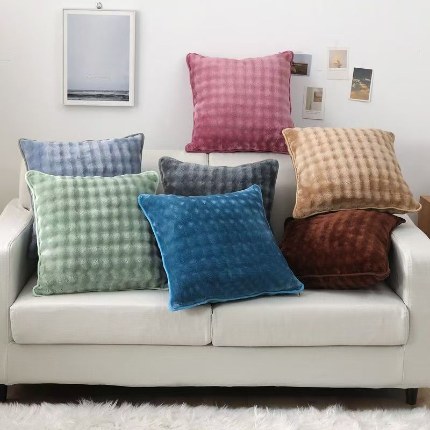 （总）爆款直播赠品泡泡绒抱枕靠垫不零售量大优惠