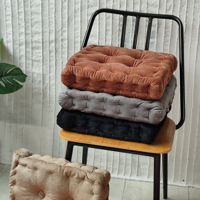 91家纺网 家纺一手货源 找家纺 （总）李帅家居 2025新款水晶绒胖子垫坐垫形藤椅坐垫皮革坐垫圆垫子海绵垫打坐蒲团垫子椅子垫飘窗垫夏季