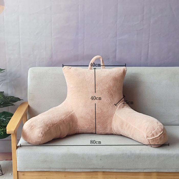 91家纺网 家纺一手货源 找家纺 （总）李帅家居 2025新款兔毛腰靠床头靠背沙发靠垫腰靠椅子垫阅读枕头靠垫靠背