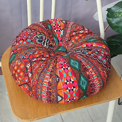 91家纺网 家纺一手货源 找家纺 （总）李帅家居 2025新款波西米亚蒲团抱枕网红ins风太阳花朵抱枕套 小雏菊花床头靠垫办公室向日葵花靠枕套