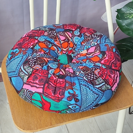 91家纺网 家纺一手货源 找家纺 （总）李帅家居 2025新款波西米亚蒲团抱枕网红ins风太阳花朵抱枕套 小雏菊花床头靠垫办公室向日葵花靠枕套