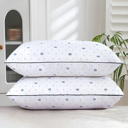 91家纺网 家纺一手货源 找家纺 （总）新品 兴丝露枕芯 特价舒适枕 磨毛印花枕芯 羽丝枕 学生枕 高枕48x74cm 高弹舒适枕