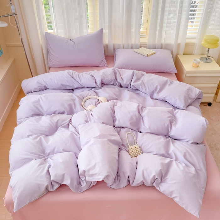 91家纺网 家纺一手货源 找家纺 2025苏东来家纺新疆全棉长绒棉100S磨毛纯色四件套（一年四季不断货）十年不换款