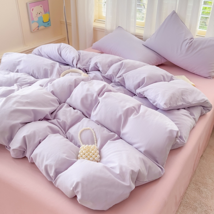 91家纺网 家纺一手货源 找家纺 2025苏东来家纺新疆全棉长绒棉100S磨毛纯色四件套（一年四季不断货）十年不换款