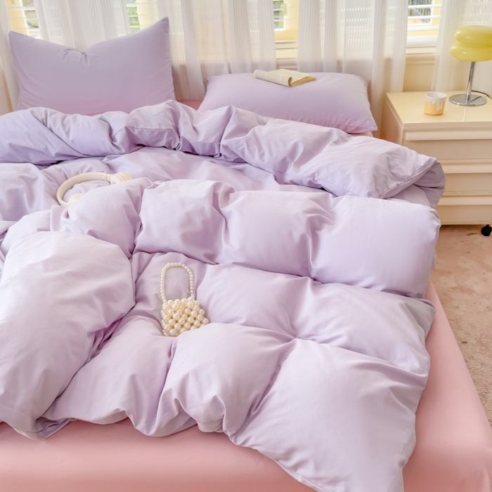 91家纺网 家纺一手货源 找家纺 2025苏东来家纺新疆全棉长绒棉100S磨毛纯色四件套（一年四季不断货）十年不换款