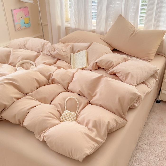 91家纺网 家纺一手货源 找家纺 2025苏东来家纺新疆全棉长绒棉100S磨毛纯色四件套（一年四季不断货）十年不换款 