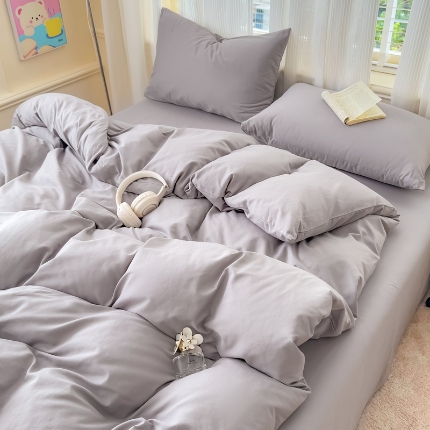 2025苏东来家纺新疆全棉长绒棉100S磨毛纯色四件套（一年四季不断货）十年不换款