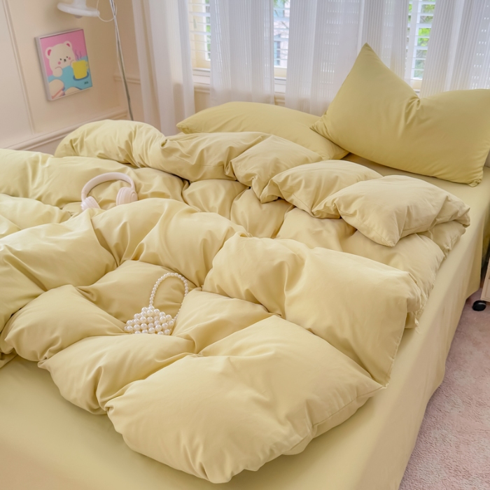 91家纺网 家纺一手货源 找家纺 2025苏东来家纺新疆全棉长绒棉100S磨毛纯色四件套（一年四季不断货）十年不换款 