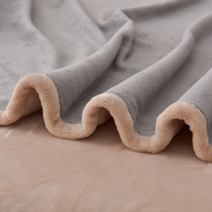 91家纺网 家纺一手货源 找家纺 （总）云恋家纺 加厚牛奶绒四件套简约双面加绒被套罩床单双人家用冬季法兰绒--简约款