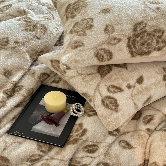 91家纺网 家纺一手货源 找家纺 （总）宜代光年 2025新款澳羊绒保暖四件套