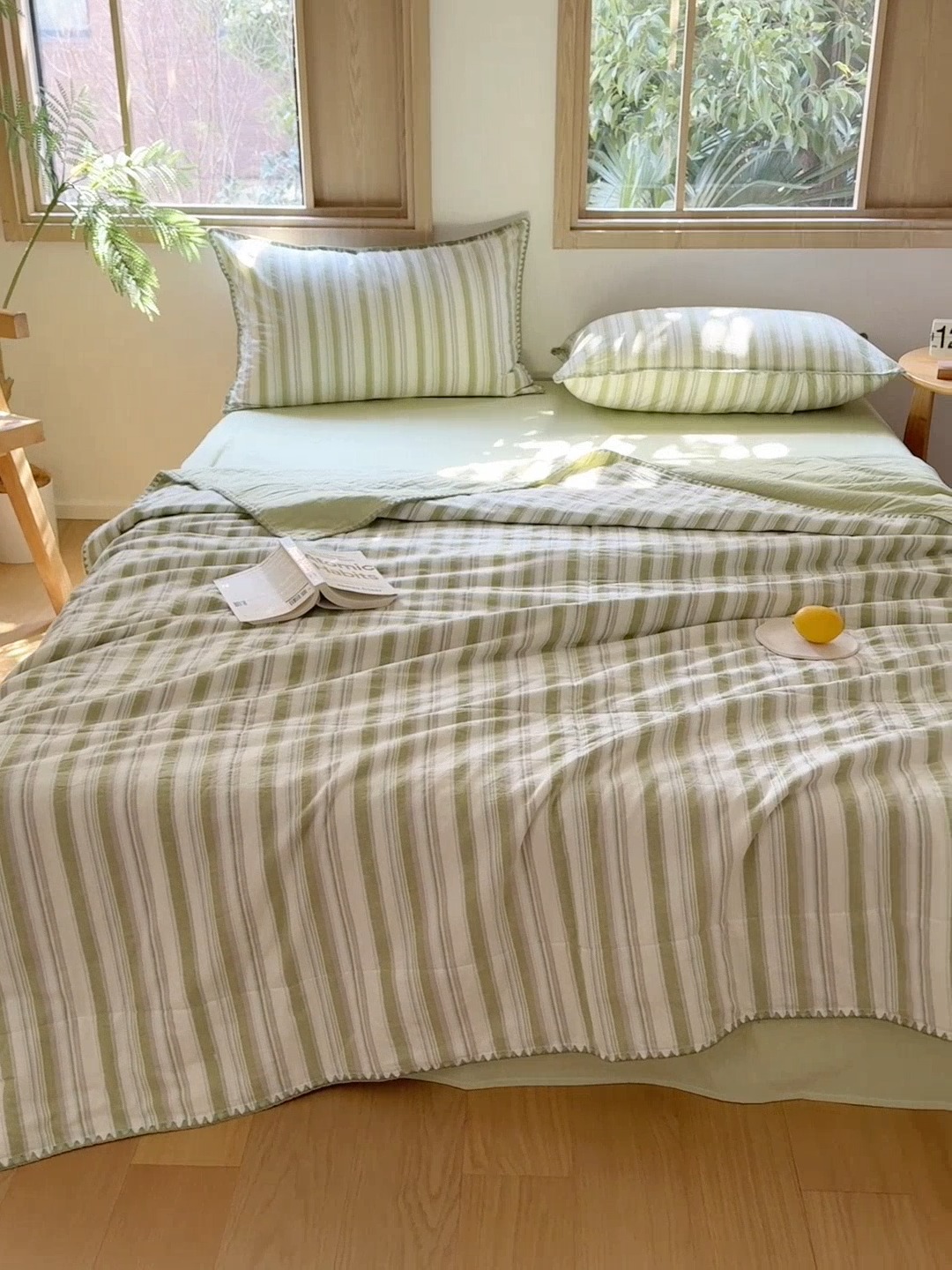 91家纺网 家纺一手货源 找家纺 （总）被窝2025春夏全棉色织水洗棉贝壳边新疆棉花夏被&四件套（提供买家秀）										