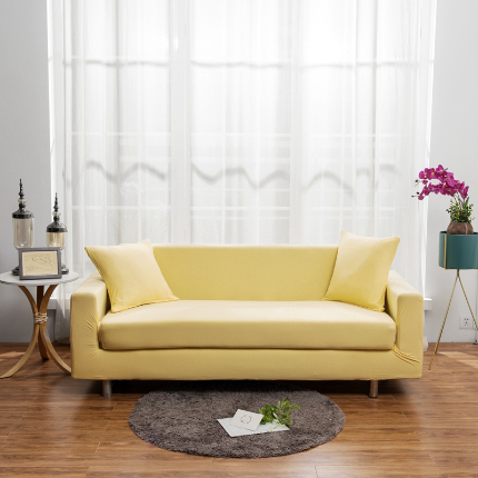 91家纺网 家纺一手货源 找家纺 （总）壹零特色家纺 2025新款纯色沙发套 弹力通用沙发罩