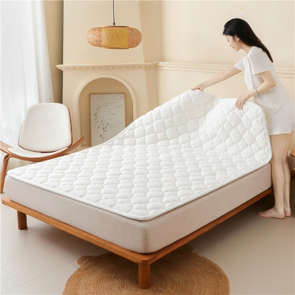 91家纺网 家纺一手货源 找家纺 （总）索弗莱家纺 2025秋冬超暖抗静电摇粒绒加厚床垫