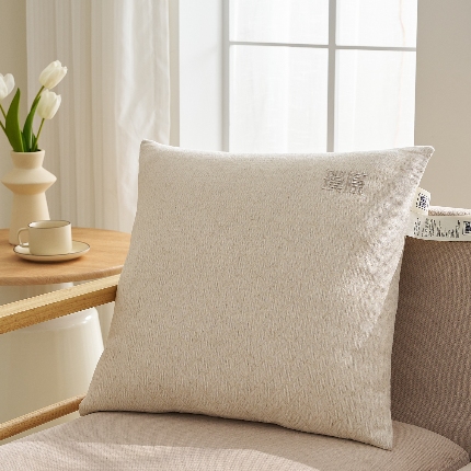 91家纺网 家纺一手货源 找家纺 （总）乐可 2025新款棉麻璞原抱枕靠垫枕头枕芯