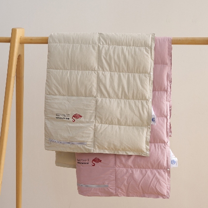 （总）乐可 2025新款便携多功能鹅绒毯盖被子