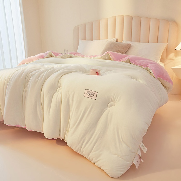 91家纺网 家纺一手货源 找家纺 （总）2026款A类针织棉大豆被芯秋冬保暖被子【有检测报告 有买家秀】