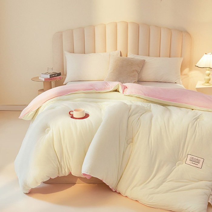 91家纺网 家纺一手货源 找家纺 （总）2026款A类针织棉大豆被芯秋冬保暖被子【有检测报告 有买家秀】