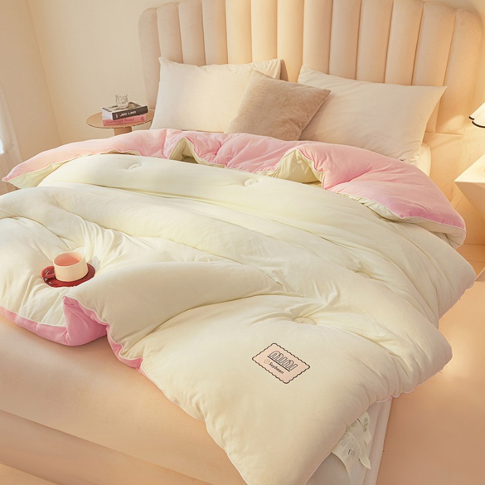 91家纺网 家纺一手货源 找家纺 （总）2026款A类针织棉大豆被芯秋冬保暖被子【有检测报告 有买家秀】