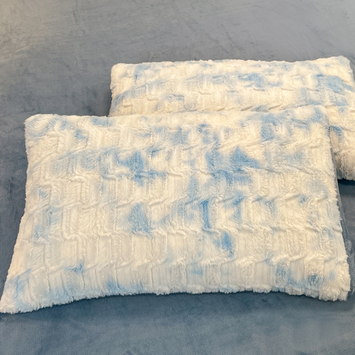 91家纺网 家纺一手货源 找家纺 （总）2025年新款 高克重 兔毛绒 牛奶绒四件套 直播首选-菱格系列