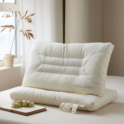 91家纺网 家纺一手货源 找家纺 （总）2026新款 棉麻护颈决明子按摩枕芯枕头 决明子明目保健 轻氧透气决明子棉麻安睡枕芯