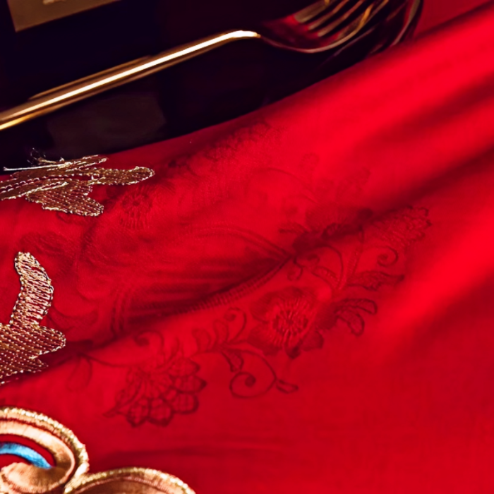 91家纺网 家纺一手货源 找家纺 梦丝语家纺婚庆四件套五件套六件套八件套10件套百支提花原版