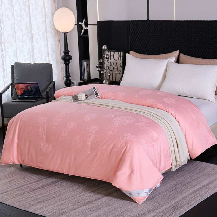 91家纺网 家纺一手货源 找家纺 （总）高端双宫桑蚕丝被 二合一四季子母被 保真纯桑蚕丝被 高端全棉贡缎提花桑蚕丝被 夏凉被 空调被 春秋被 冬被 婚庆被