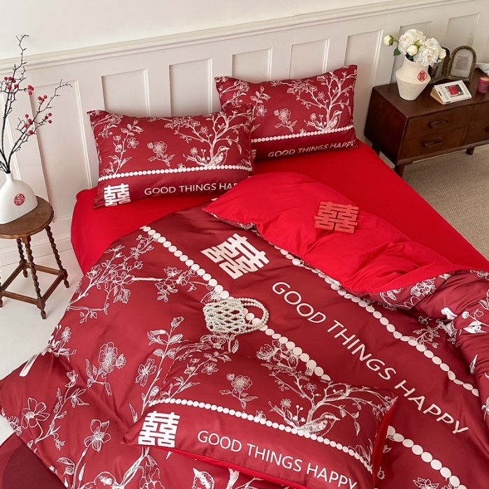 91家纺网 家纺一手货源 找家纺 梵星摄影  婚庆套件拍摄赏析