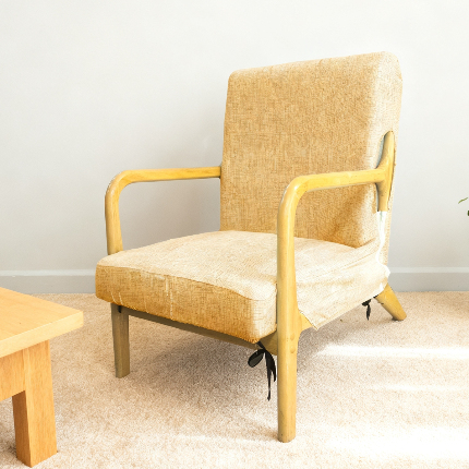 91家纺网 家纺一手货源 找家纺 （总）壹零特色家纺 印花格实木沙发椅套  实木沙发单人椅套