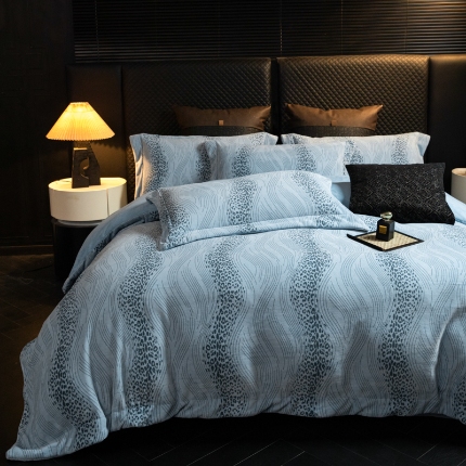 91家纺网 家纺一手货源 找家纺 （总）2025新款 专版花型 高克重9.2斤全消光A类印花牛奶绒四件套-有风直播首选