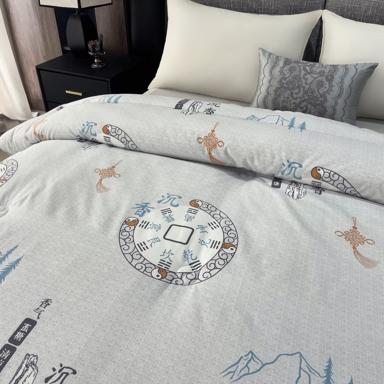 91家纺网 家纺一手货源 找家纺 （总）中医睡眠朱砂沉香被新品功能被私域公域直播会销体销旅销可实验被