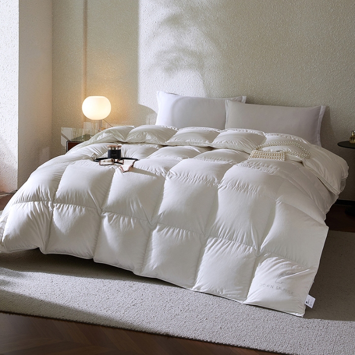 91家纺网 家纺一手货源 找家纺 （总）净芯羽绒被95白鹅绒95雁鸭绒冬被