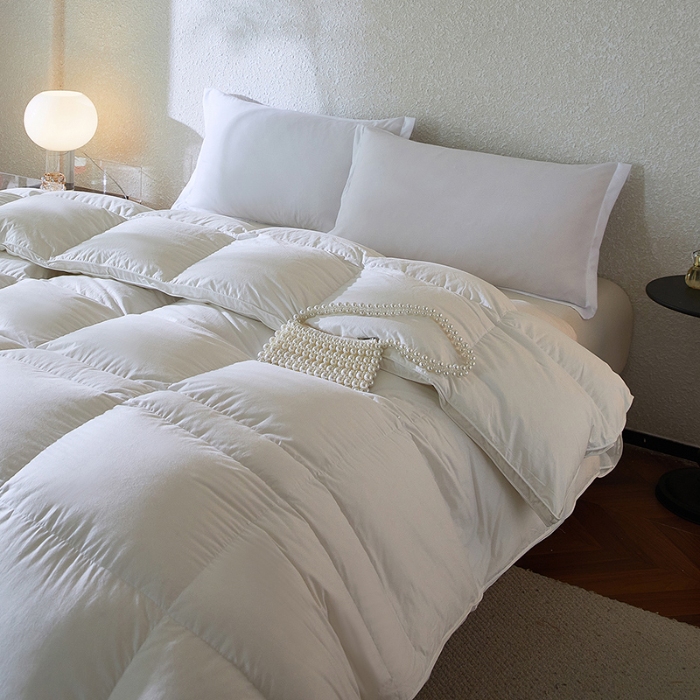 91家纺网 家纺一手货源 找家纺 （总）净芯羽绒被95白鹅绒95雁鸭绒冬被