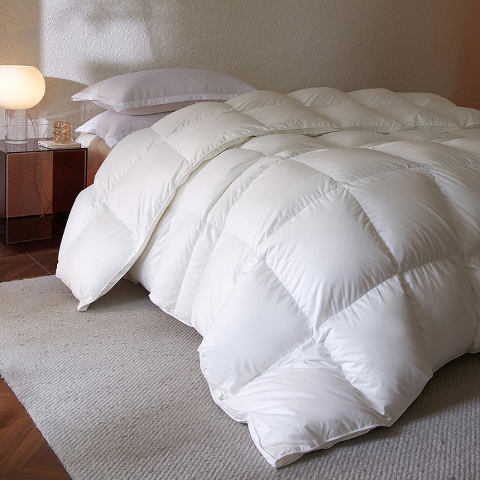 91家纺网 家纺一手货源 找家纺 （总）净芯羽绒被95白鹅绒95雁鸭绒冬被