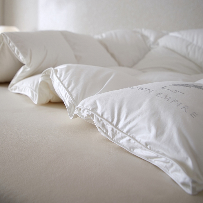 91家纺网 家纺一手货源 找家纺 （总）净芯羽绒被95白鹅绒95雁鸭绒冬被