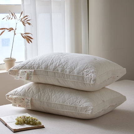 91家纺网 家纺一手货源 找家纺 （总）2026新款 棉麻棉花酒店羽丝绒枕芯枕头 原生态棉花安睡枕芯酒店高弹成人枕芯