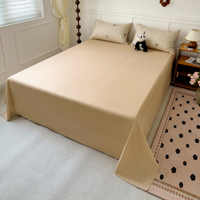 91家纺网 家纺一手货源 找家纺 全棉高品质新疆棉印花四件套学生三件套床单款床笠款