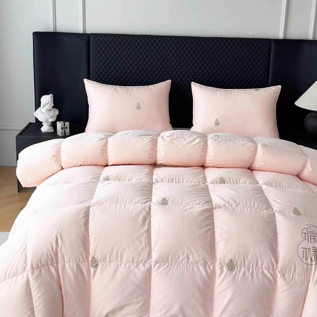 91家纺网 家纺一手货源 找家纺 （总）福禄 羽绒被95白鹅绒被80支全棉双层三防抗菌静音春秋被子被芯加厚冬被 