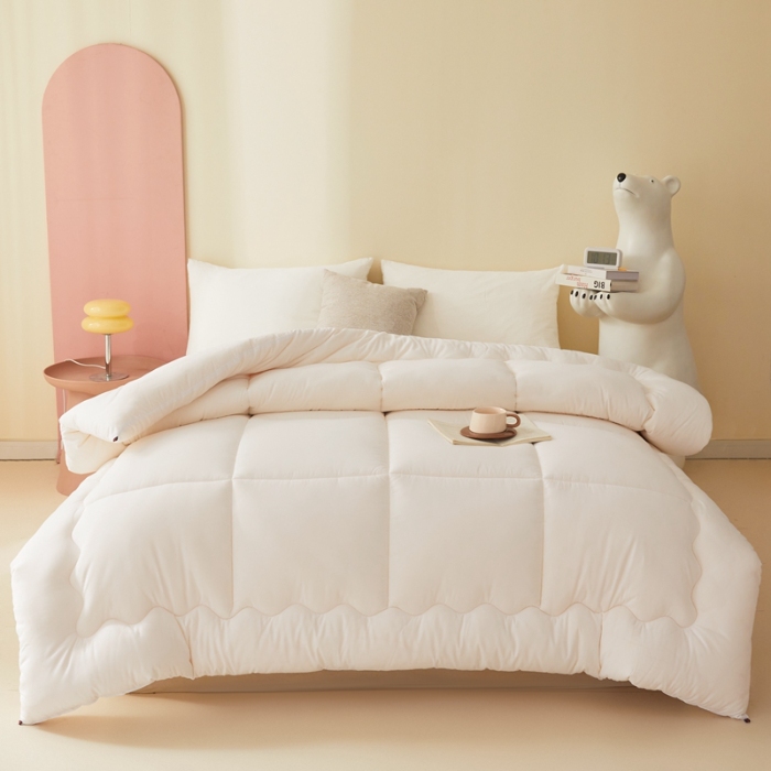 91家纺网 家纺一手货源 找家纺 （总）（有买家秀）2026款超柔磨毛被芯四季被学生单双人柔软舒适秋冬被芯