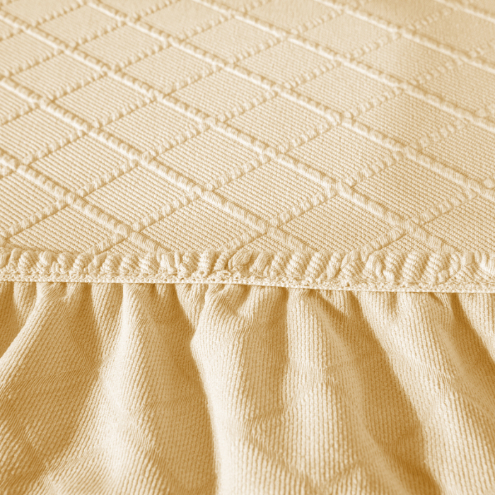 91家纺网 家纺一手货源 找家纺 （总）壹零特色家纺 菱形格提花单独靠背套