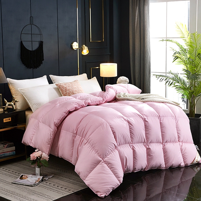 91家纺网 家纺一手货源 找家纺 50鸭绒被 全棉50鸭绒被 羽绒被