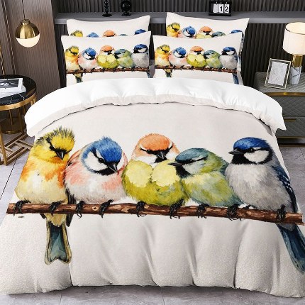 91家纺网 家纺一手货源 找家纺 jit跨境数码印花被套三件套一件代发temu希音集采shein亚马逊速卖通pod模式