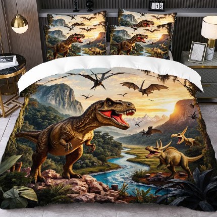 91家纺网 家纺一手货源 找家纺 jit跨境数码印花被套三件套一件代发temu希音集采shein亚马逊速卖通pod模式