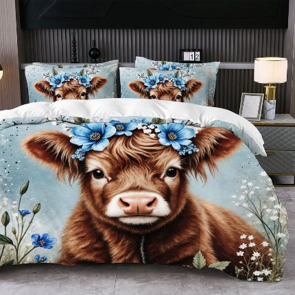 91家纺网 家纺一手货源 找家纺 jit跨境数码印花被套三件套一件代发temu希音集采shein亚马逊速卖通pod模式